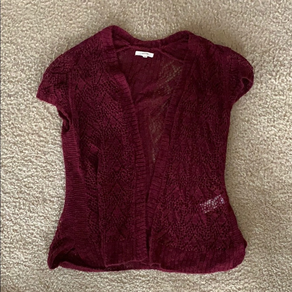 Pullover cover up cardigan